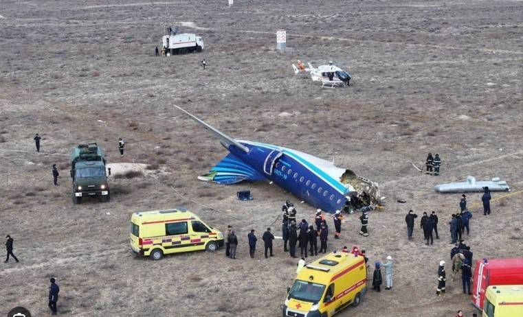 32 survivors as Azerbaijani plane crashes in Kazakhstan