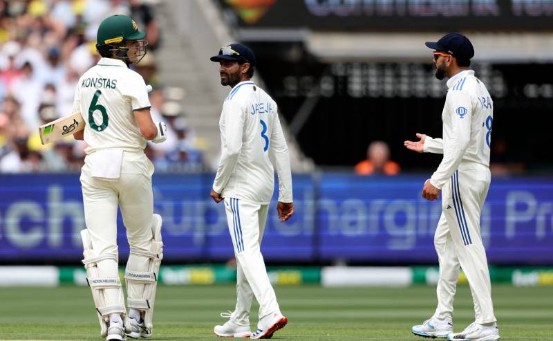 India's Kohli fined for Konstas shoulder bump during fourth Test