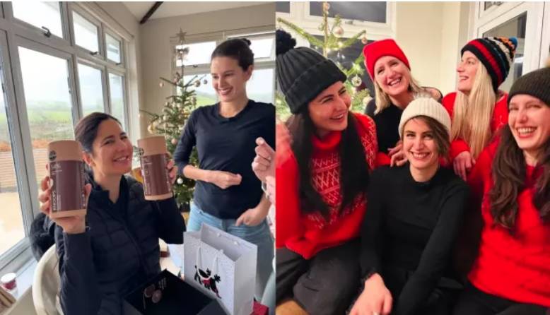 Katrina Kaif shares Christmas bliss with sisters at home