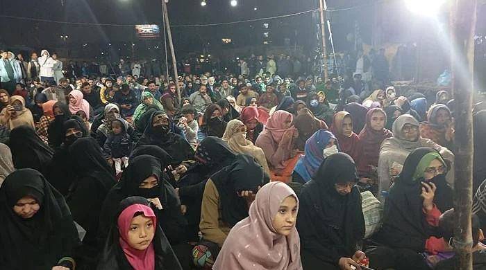 Sit-ins over Kurram issue continue in Karachi and Lahore