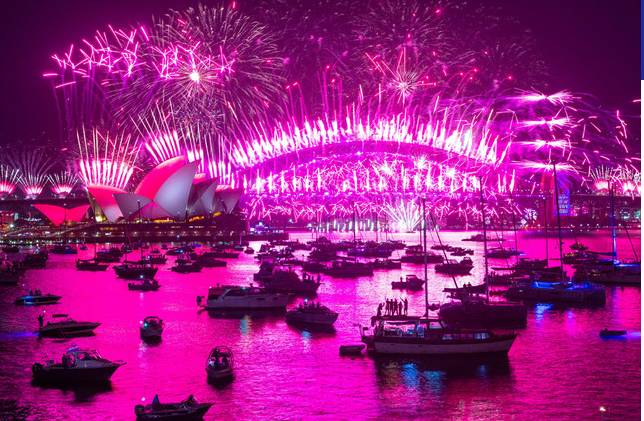 Cheers to 2025: New Zealand and Australia Kick Off New Year Celebrations