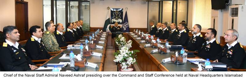  Pakistan Navy reviews maritime security, prepares for AMAN multinational exercise