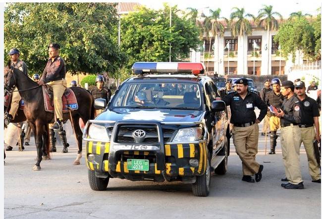 Security alert sounded for New Year night in Lahore