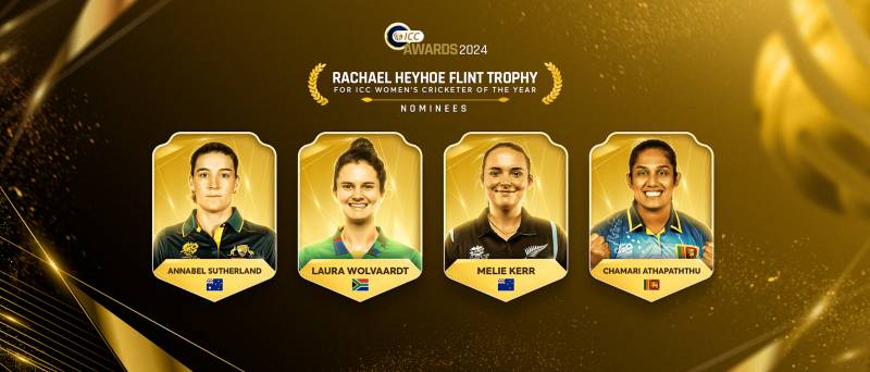 ICC announces nominees for Rachael Heyhoe Flint Trophy 2024