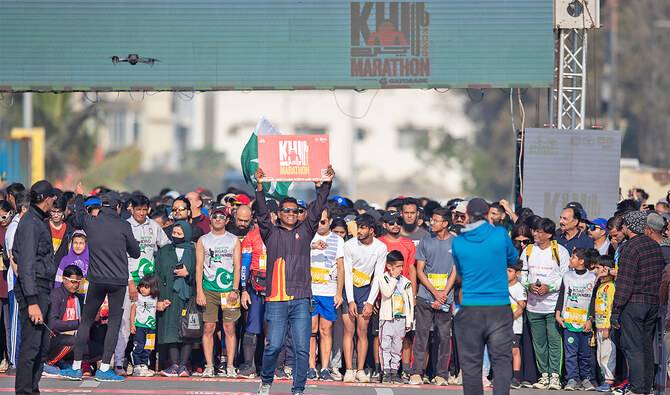 Karachi marathon accredited by World Athletics attracts 4,000 participants