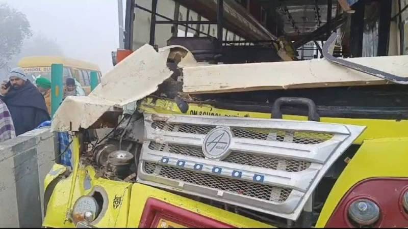 Fog leads to fatal bus accidents in Punjab: 4 dead, 24 injured