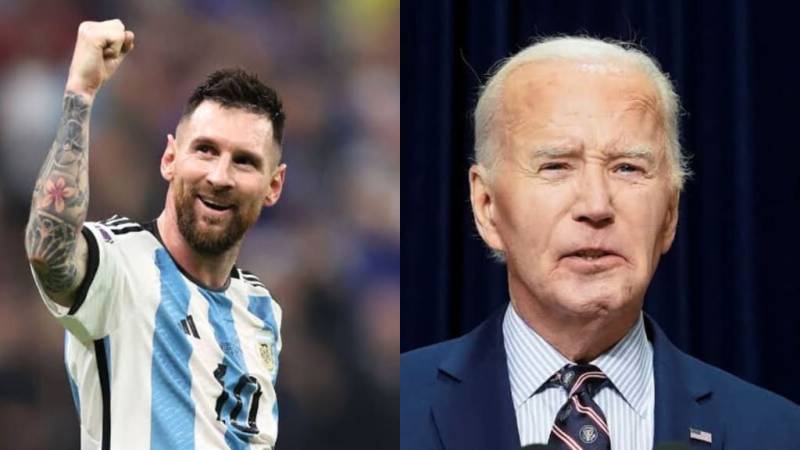 Messi misses Presidential Medal ceremony with Biden