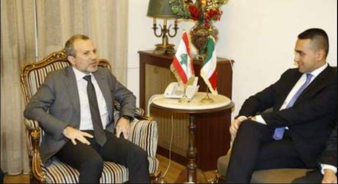 Italy foreign minister visits Beirut as PM pledges support