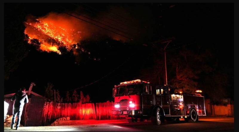 Nighttime curfew imposed in Los Angeles fire areas: sheriff