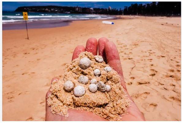 Mystery balls close nine Sydney beaches