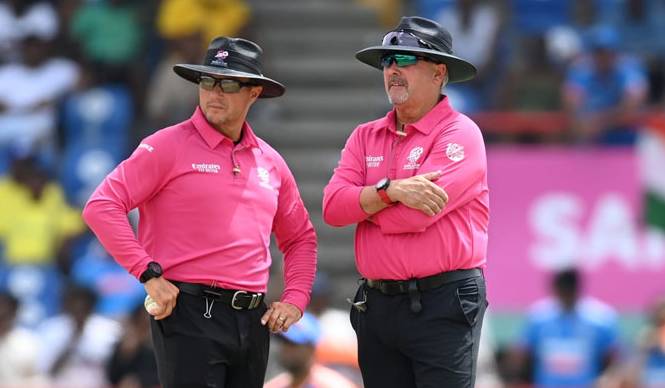 Match officials announced for Test series against West Indies