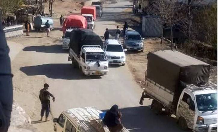 Rockets fired at aid convoy heading towards Parachinar