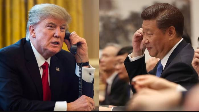 Chinese president Xi holds phone talks with Donald Trump, vow improved ties despite threats