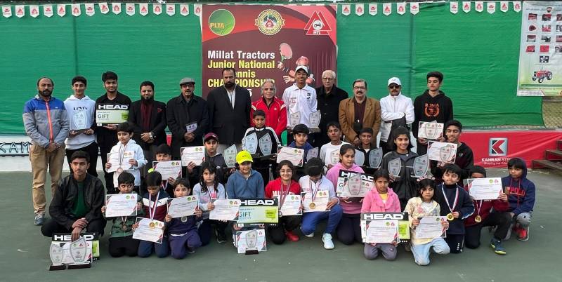 Abubakar Talha lifts U-18 singles title at Millat Tractors Junior National Tennis 