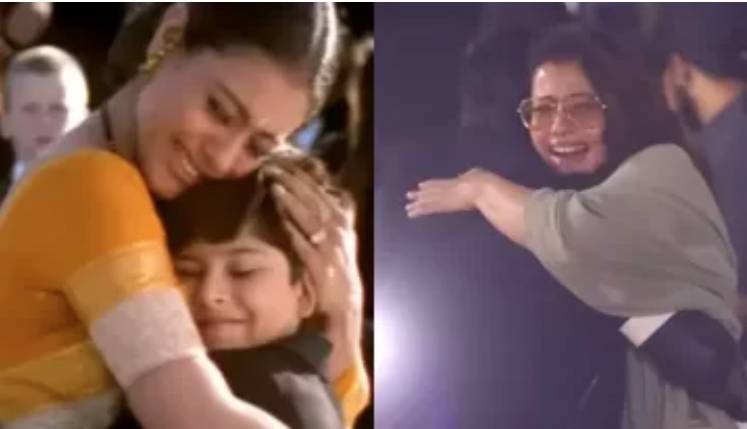 Heart melting! Kajol meets with K3G' son Jibraan Khan after 20 years