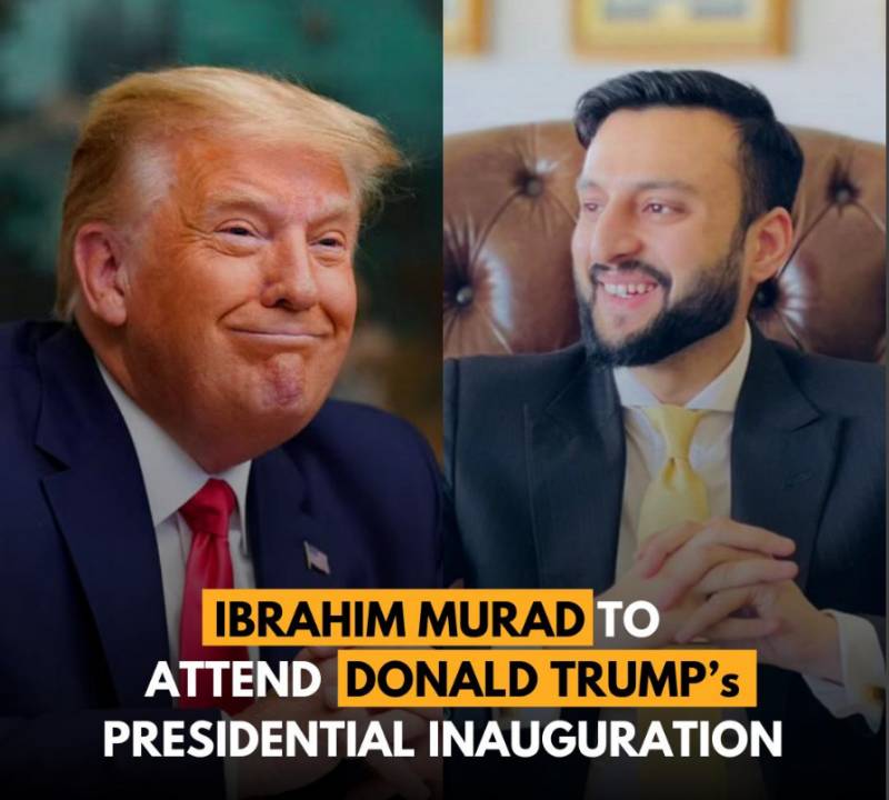 Ibrahim Hasan Murad to attend Donald Trump’s presidential inauguration