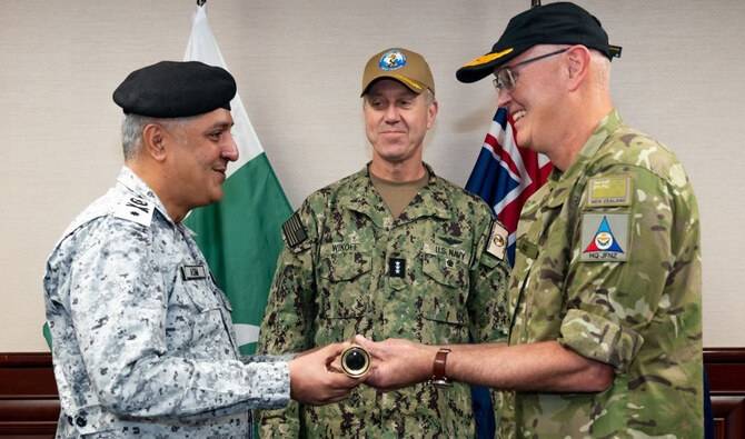 CTF 150: Pakistan hands over command of multi-nation task force to New Zealand 