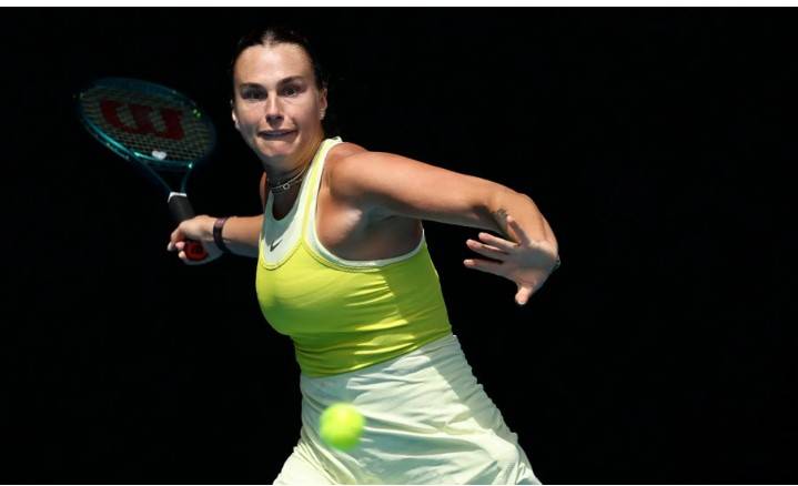 Sabalenka 'at the limit' to keep Australian Open hat-trick alive