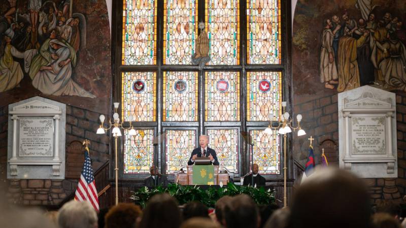 Biden to visit Charleston church on last full day as president