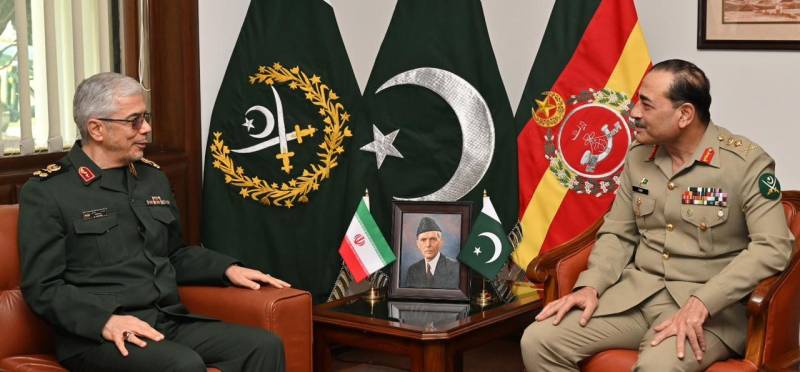 Iranian military commander calls on COAS Asim Munir