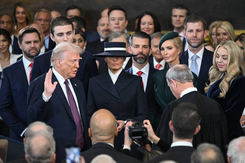 Trump pledges 'golden age' on being sworn in as US president