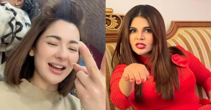 Dimple queen Hania responds cutely to Rakhi Sawant's dance challenge 