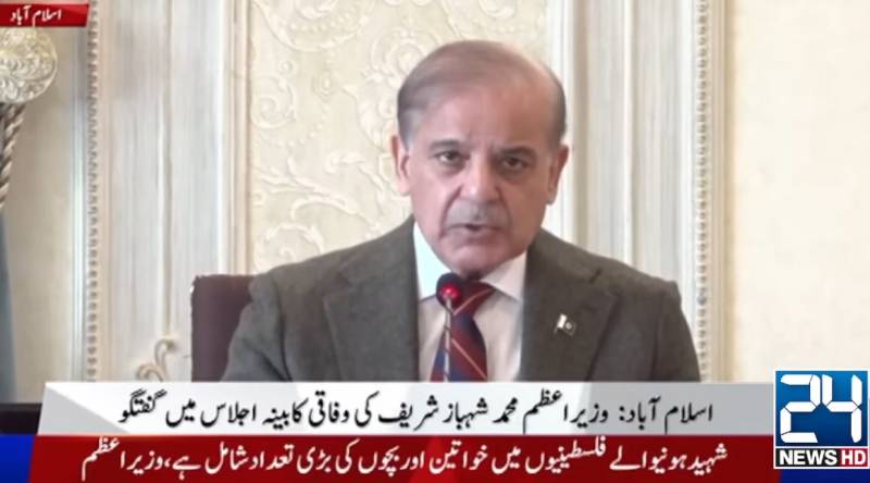 Pakistan to play role in Gaza reconstruction, vows PM Shehbaz