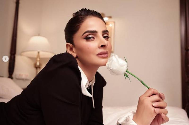 Saba Qamar's fresh magazine shoot circulating but she's on break!