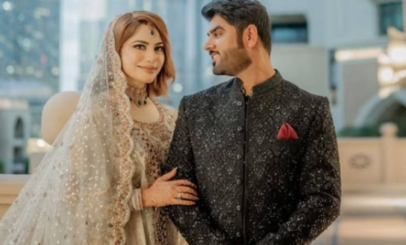 Neelam Muneer and husband’s first intimate snippet after marriage