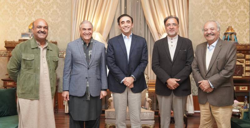 PPP leaders call on Bilawal at President House