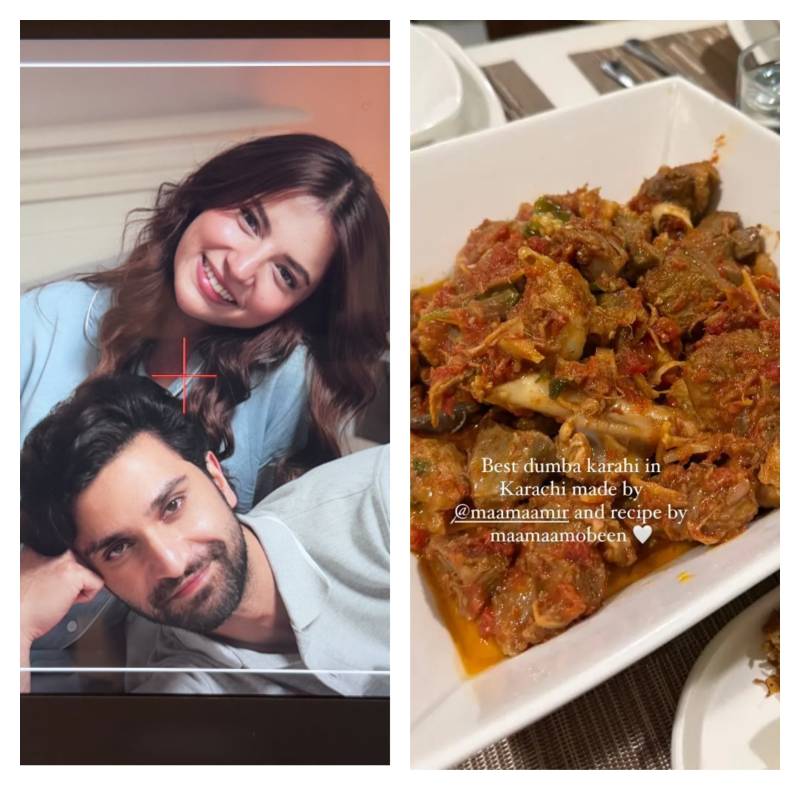 What's cooking? 'Mama Mir' makes Dumba Karahi for Dananeer Mobeen