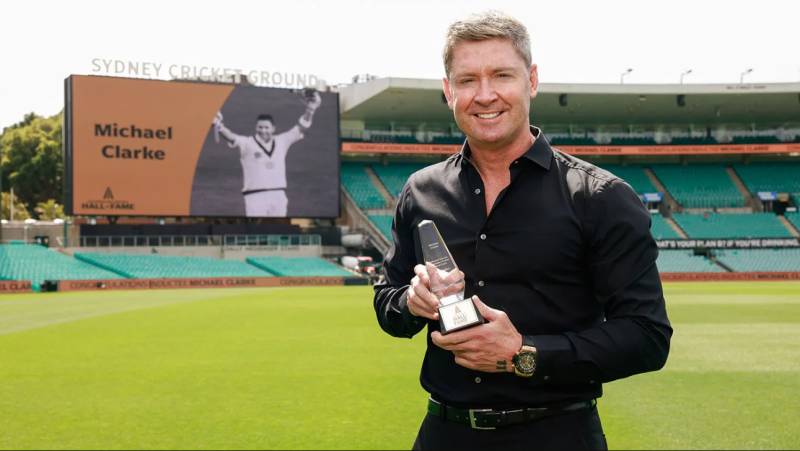  Cricket legend Michael Clarke joins Australian Cricket Hall of Fame at SCG 