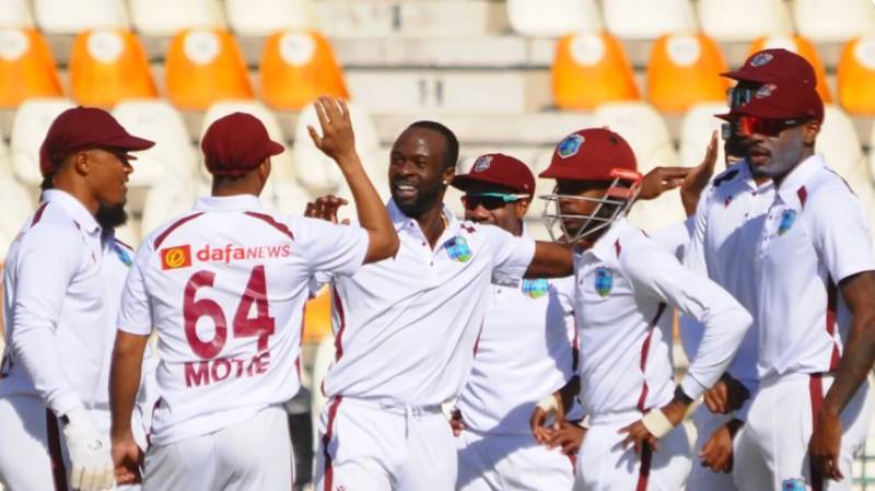 West Indies hold slim advantage after dismissing Pakistan for 154