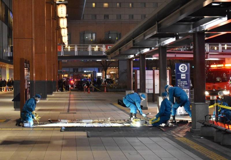 Japan police arrest man over train station stabbing