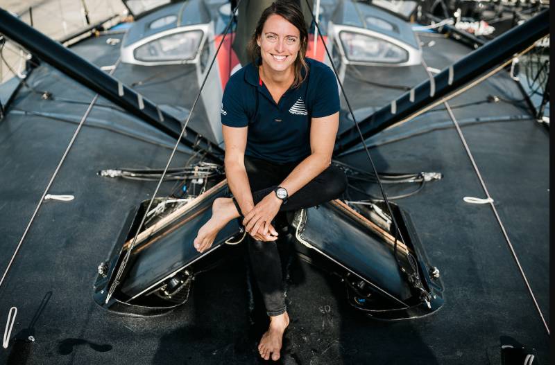 Swiss sailor Mettraux becomes fastest female Vendee finisher