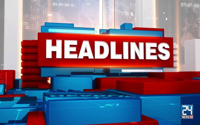 1:00 pm Top Headlines on 24Digital TV channel