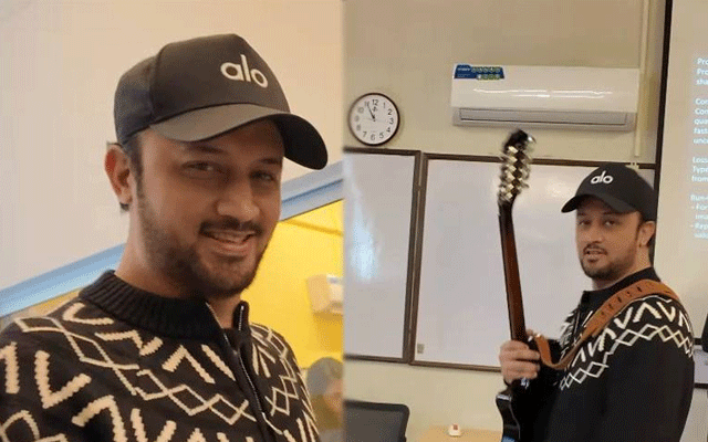 Atif Aslam surprises students by becoming a teacher